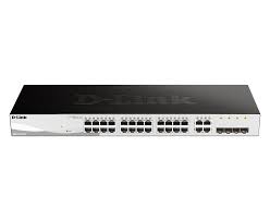 D-Link DGS1210-28P 28 port Gigabit Smart Managed PoE Switch.