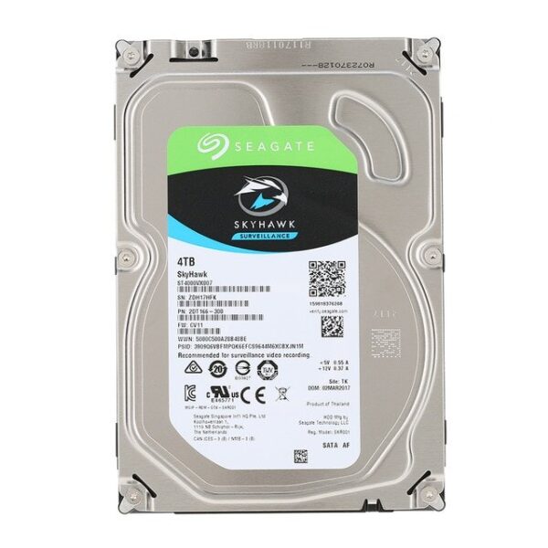 4TB Seagate Skyhawk Surveillance Hard disk.