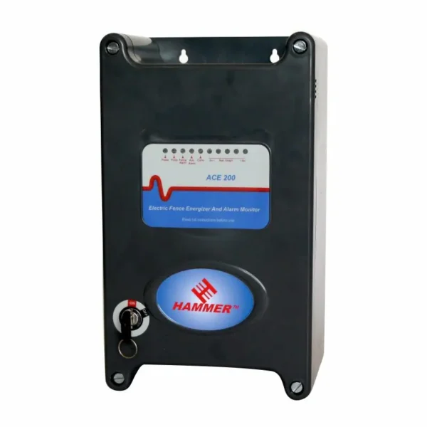 ACE 200 hammer energizer for Electric fencing 1 Zone