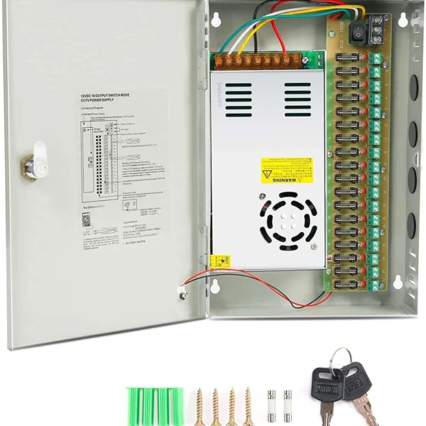30 Amps Closed CCTV Power Supply