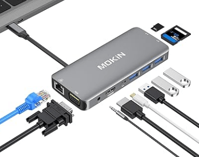 Type C to HDTV- 10 in 1 hub