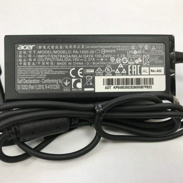 Acer 19V 2.37A Laptop AC Power Adapter