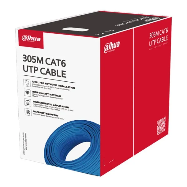 Dahua Cat6 UTP networking cable 305M pure copper