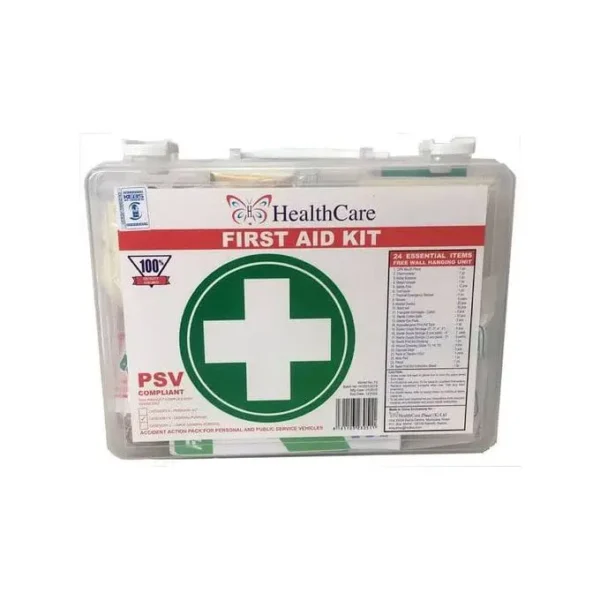 Medium White First Aid Kit