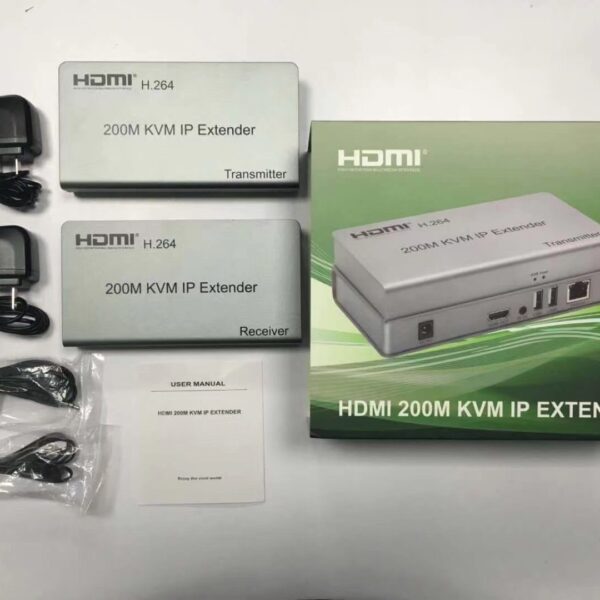 KVM HDMI IP Extender 200M