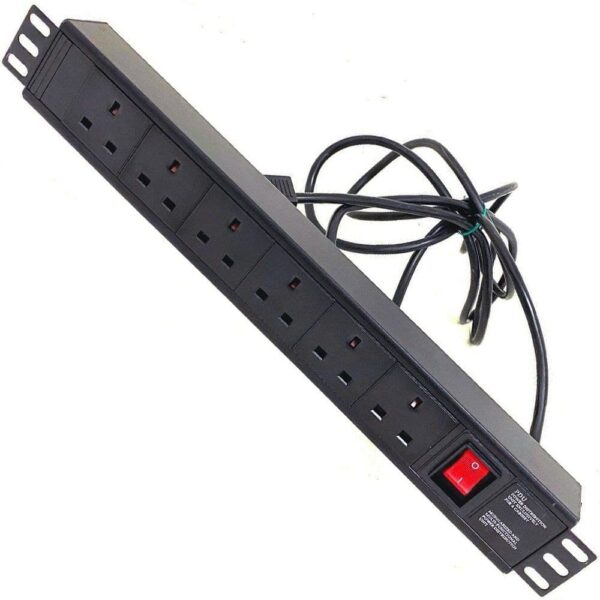 6 way networking power distribution unit PDU