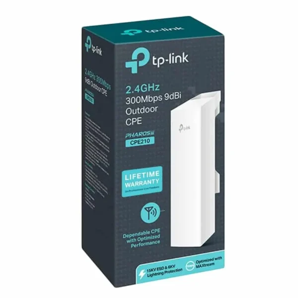 TP-Link CPE210 2.4Ghz 300Mbps 9dBi Outdoor